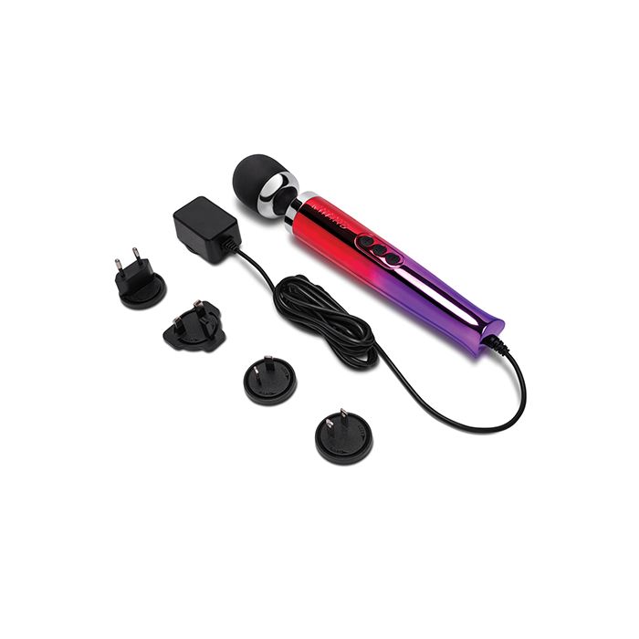 Le Wand Die Cast Masajeador Vibratorio Enchufable Ombre