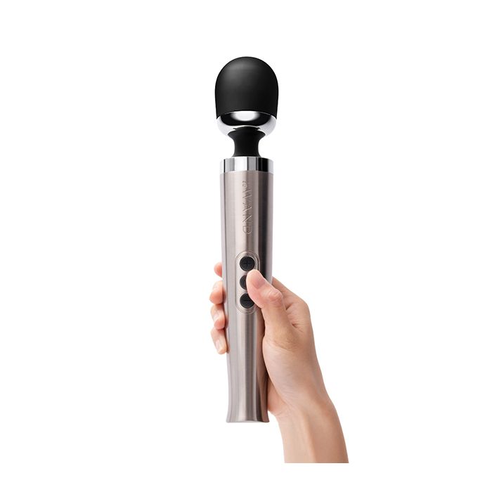 Masseur Vibrant Rechargeable Le Wand Die Cast - Argent