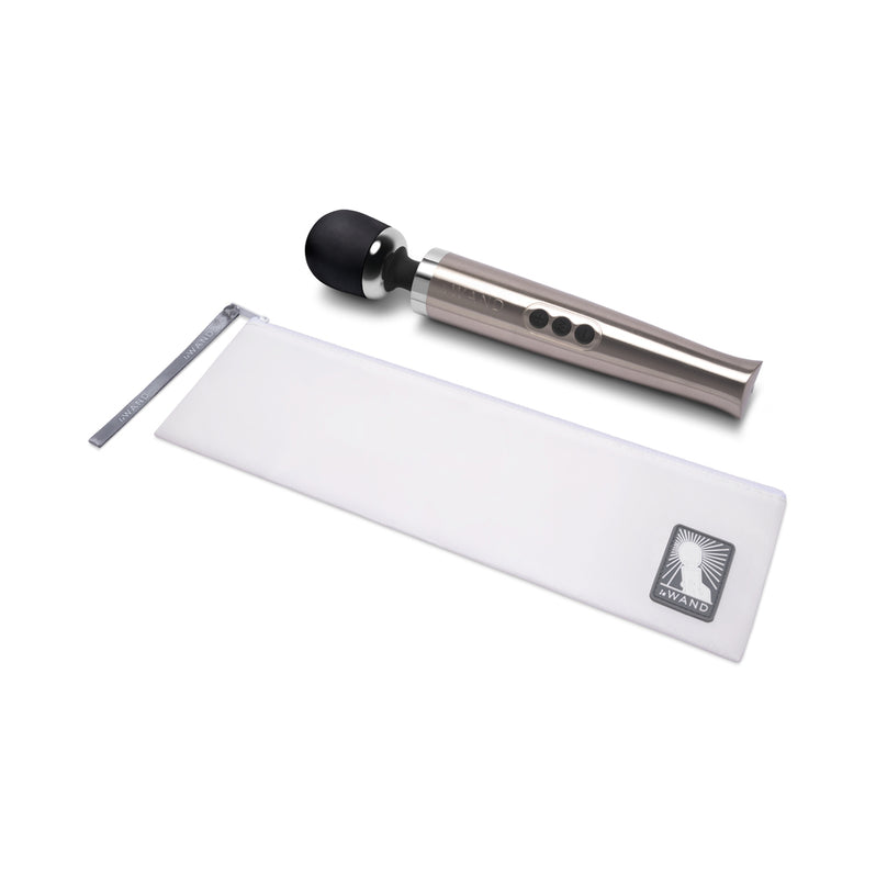 Masseur Vibrant Rechargeable Le Wand Die Cast - Argent