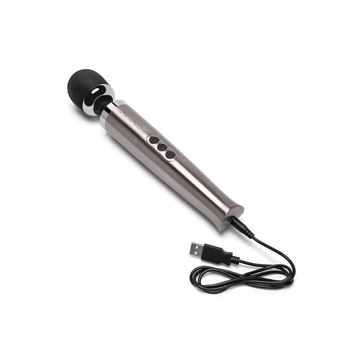 Masseur Vibrant Rechargeable Le Wand Die Cast - Argent