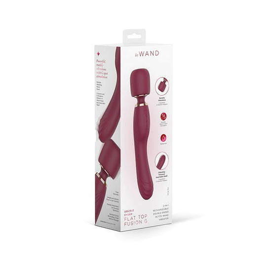 Vibreur baguette double-face Le Wand Flat Top Fusion G Petite