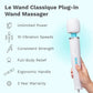 Vibrador de varita enchufable Le Wand Classique