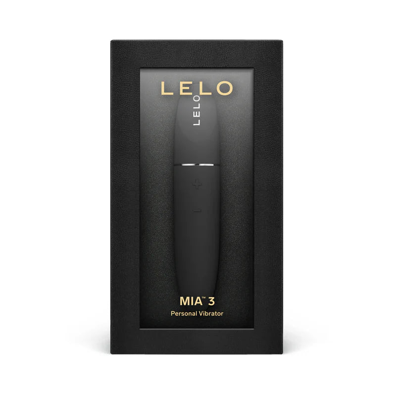 LELO MIA 3 Mini Rouge à Lèvres Vibrant Noir