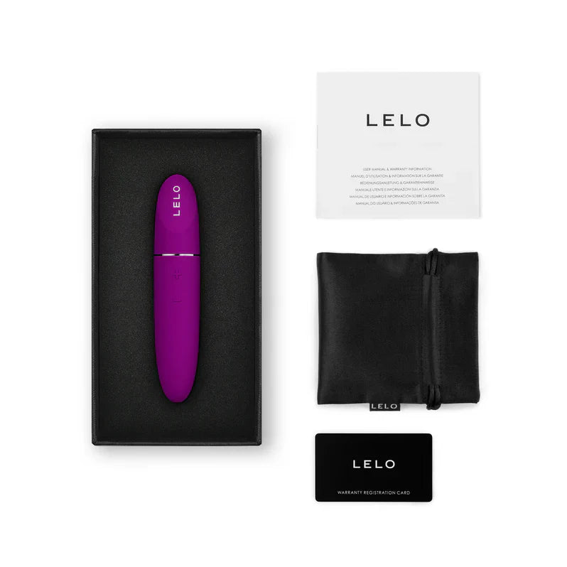 LELO MIA 3 Mini Vibromasseur Rouge à Lèvres Rose Foncé