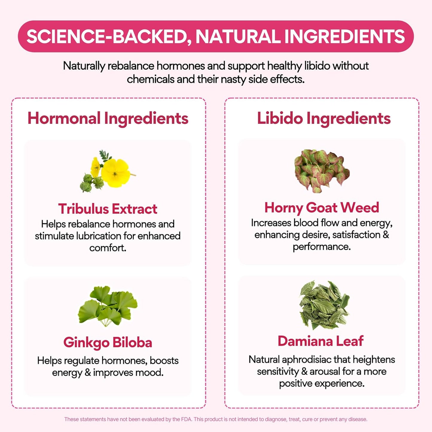 Stimulant de Libido pour Femmes de Plus de 40 Ans – Soutien Naturel de l'Humeur et de l'Énergie