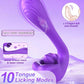 LickAura Vibrador Lingual de Punto G, 20 Modos