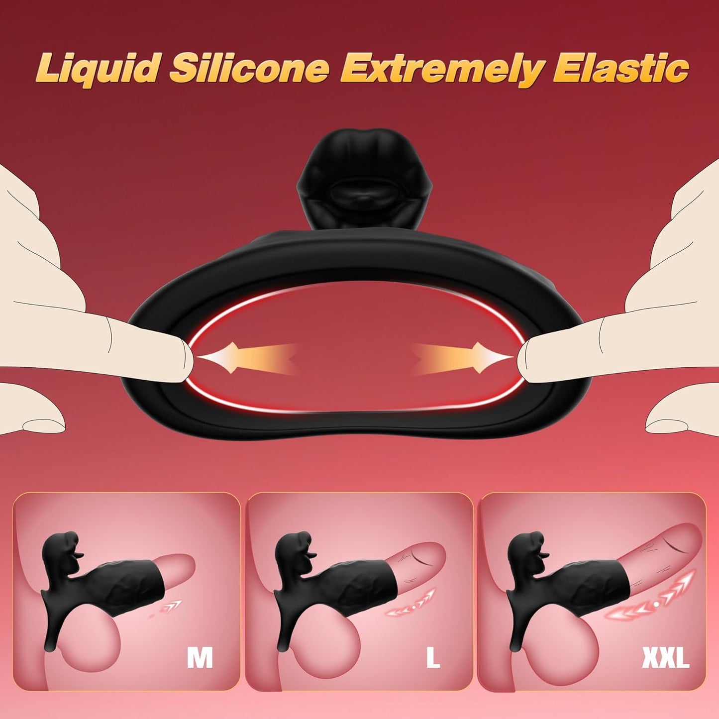 LickLock Funda para pene de doble estimulación