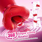 Vibromasseur suceur de clitoris LickLure 5-en-1 Rose