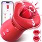 Vibromasseur suceur de clitoris LickLure 5-en-1 Rose
