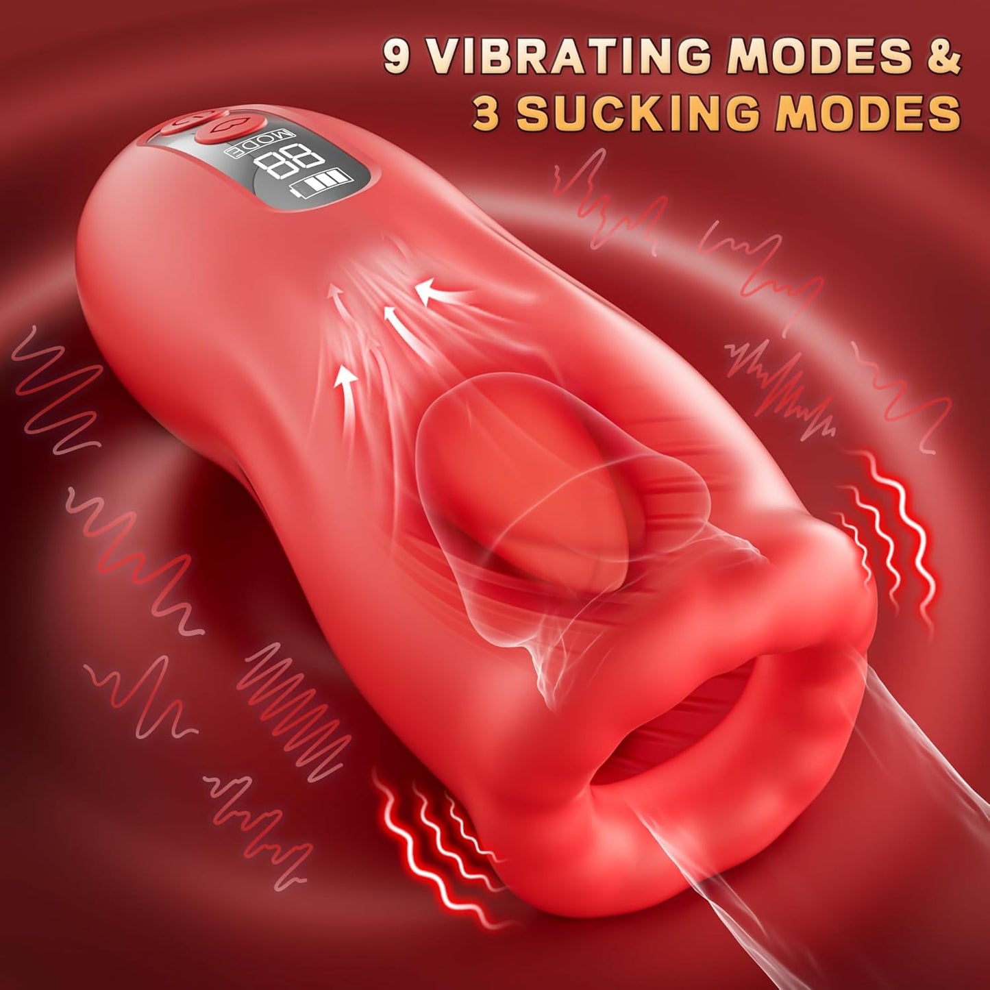 Entrenador de acariciador con control táctil LickVibe
