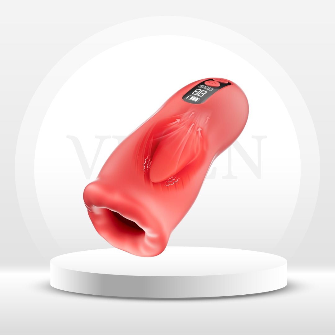 Entrenador de acariciador con control táctil LickVibe