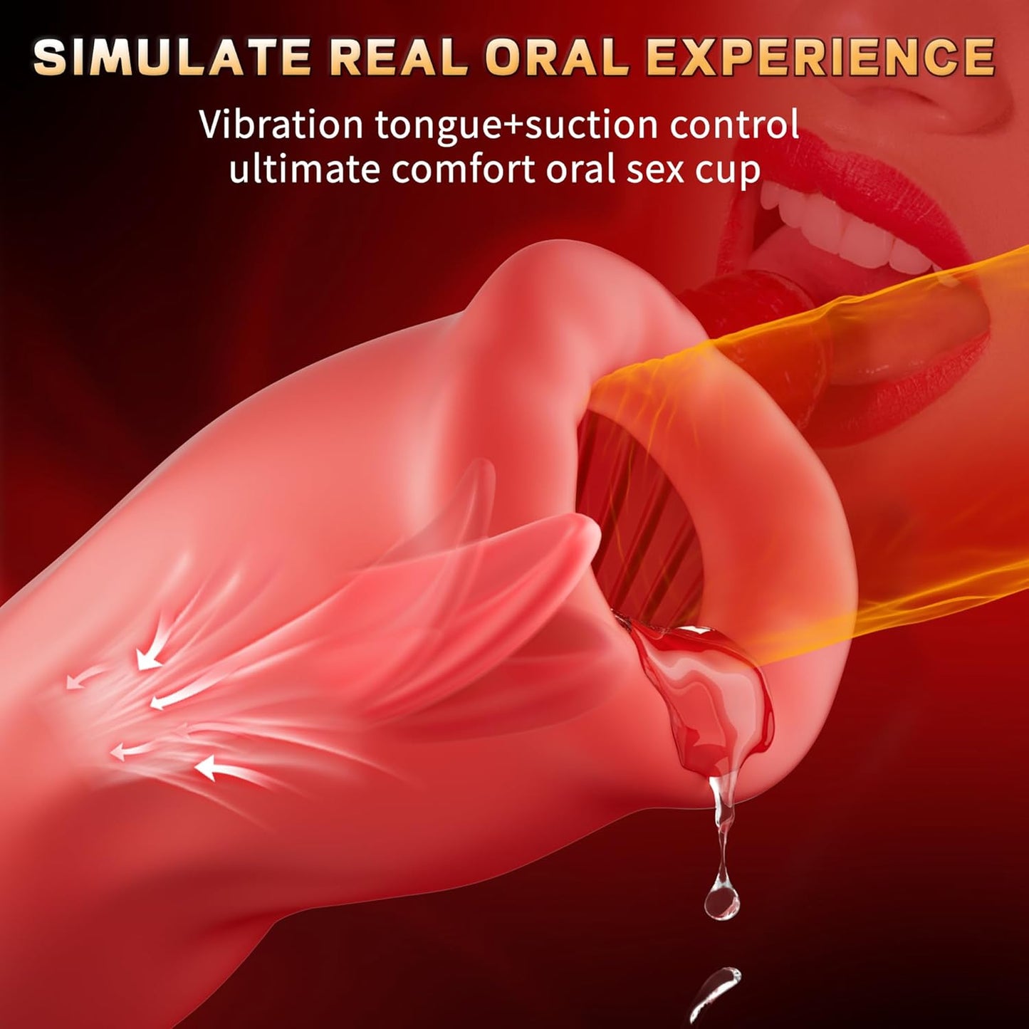 Entrenador de acariciador con control táctil LickVibe