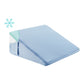 Oreiller de soutien intime pour couples bleu clair