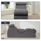 Chaise longue de apoyo íntimo gris claro