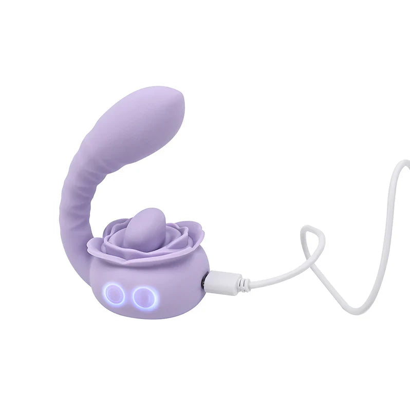 Adam & Eve Lilac Licks Estimulador Clitoriano con Lengua