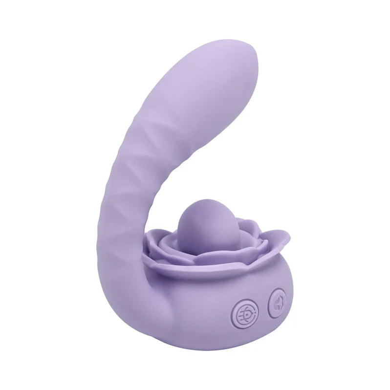 Adam & Eve Lilac Licks Estimulador Clitoriano con Lengua