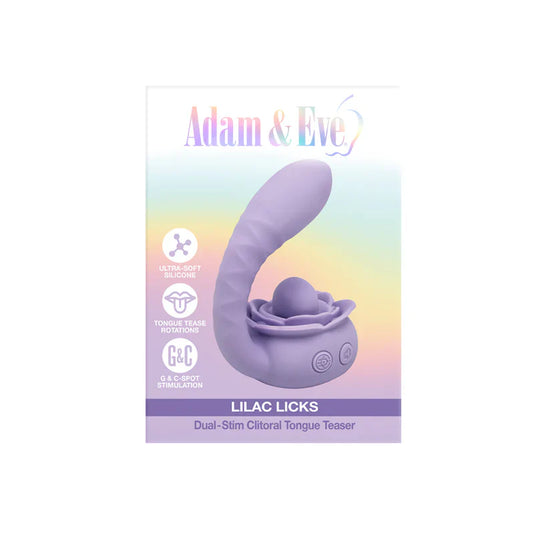 Stimulateur clitoridien Adam & Eve Lilac Licks