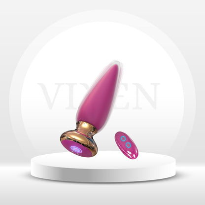 Vibrador anal tipo bala LinkPlug con control remoto y por app