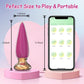Vibrador anal tipo bala LinkPlug con control remoto y por app