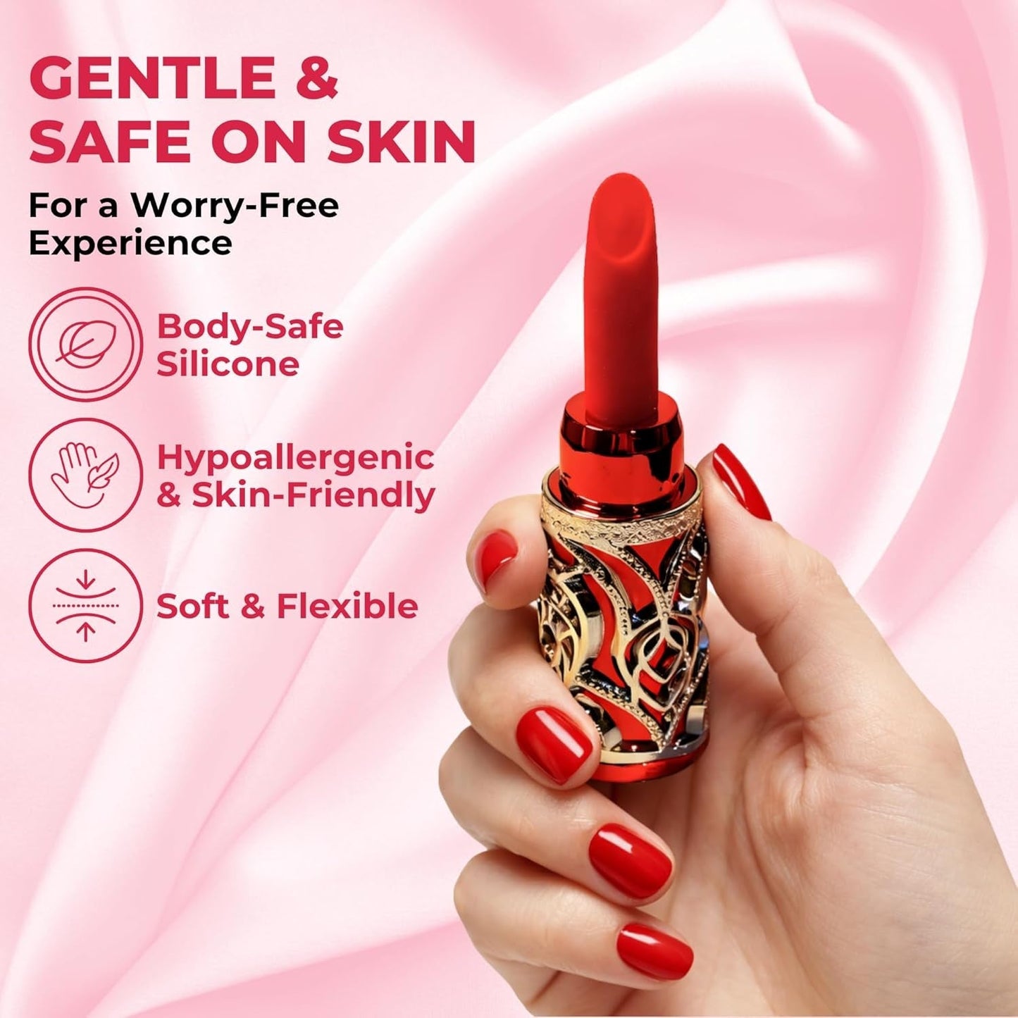 LipLuxe Bullet Lipstick Vibrator Kit