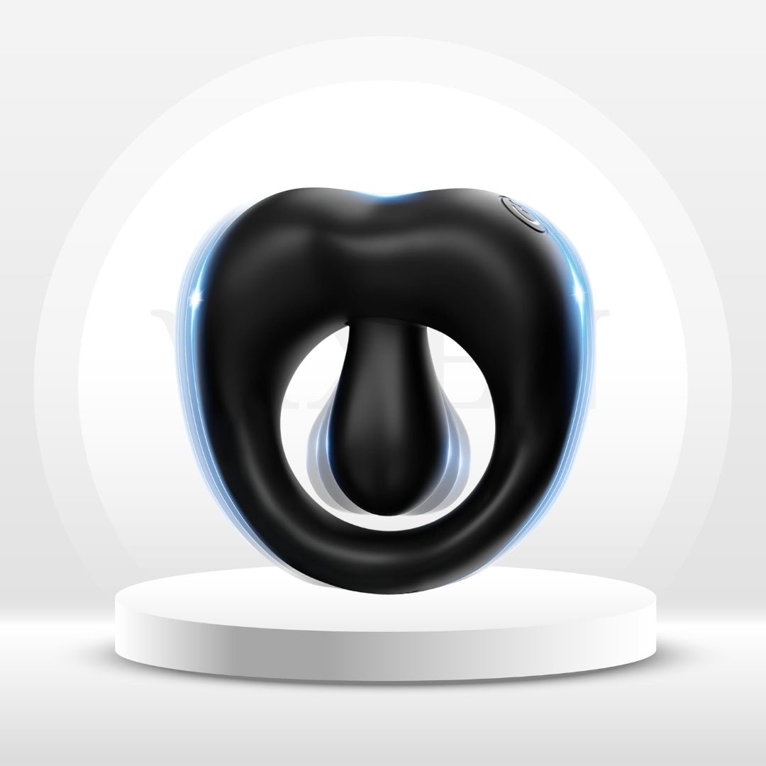 LipService Vibrating Couples Cock Ring 360° Adjustable 10 Modes