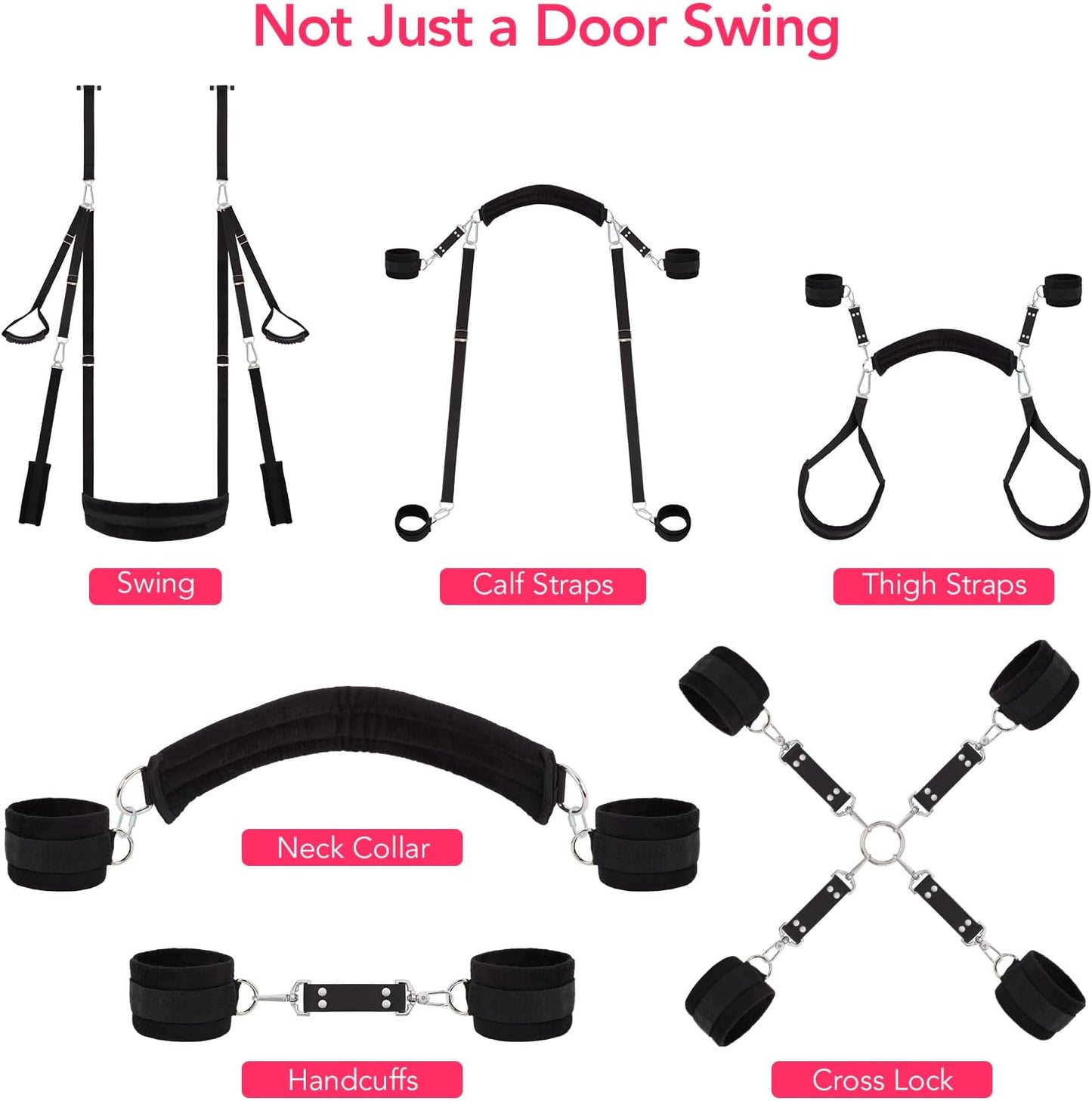 LockLust Premium Door Restraint Sex Swing