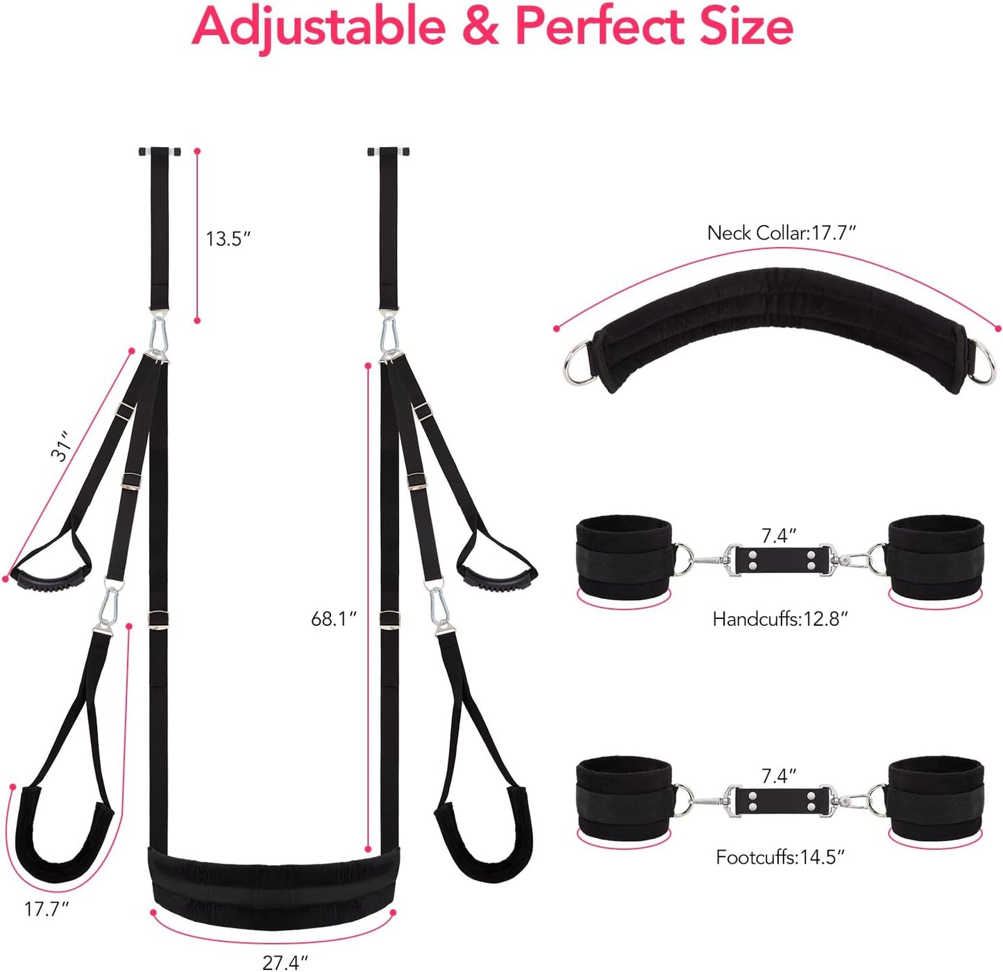 LockLust Premium Door Restraint Sex Swing
