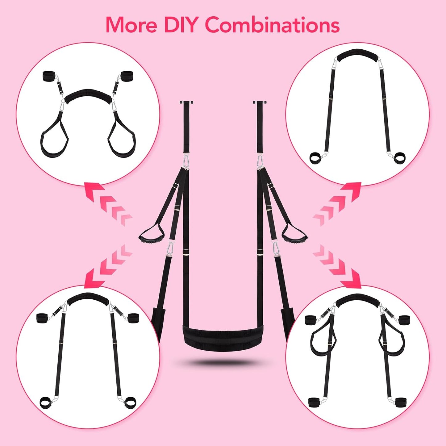 LockLust Premium Door Restraint Sex Swing