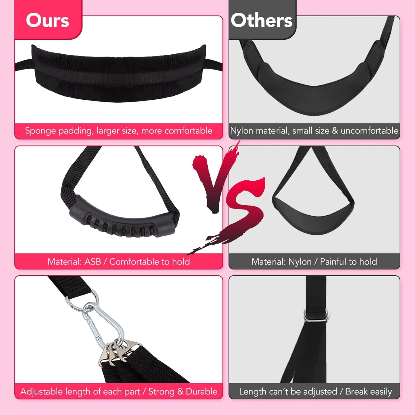 LockLust Premium Door Restraint Sex Swing