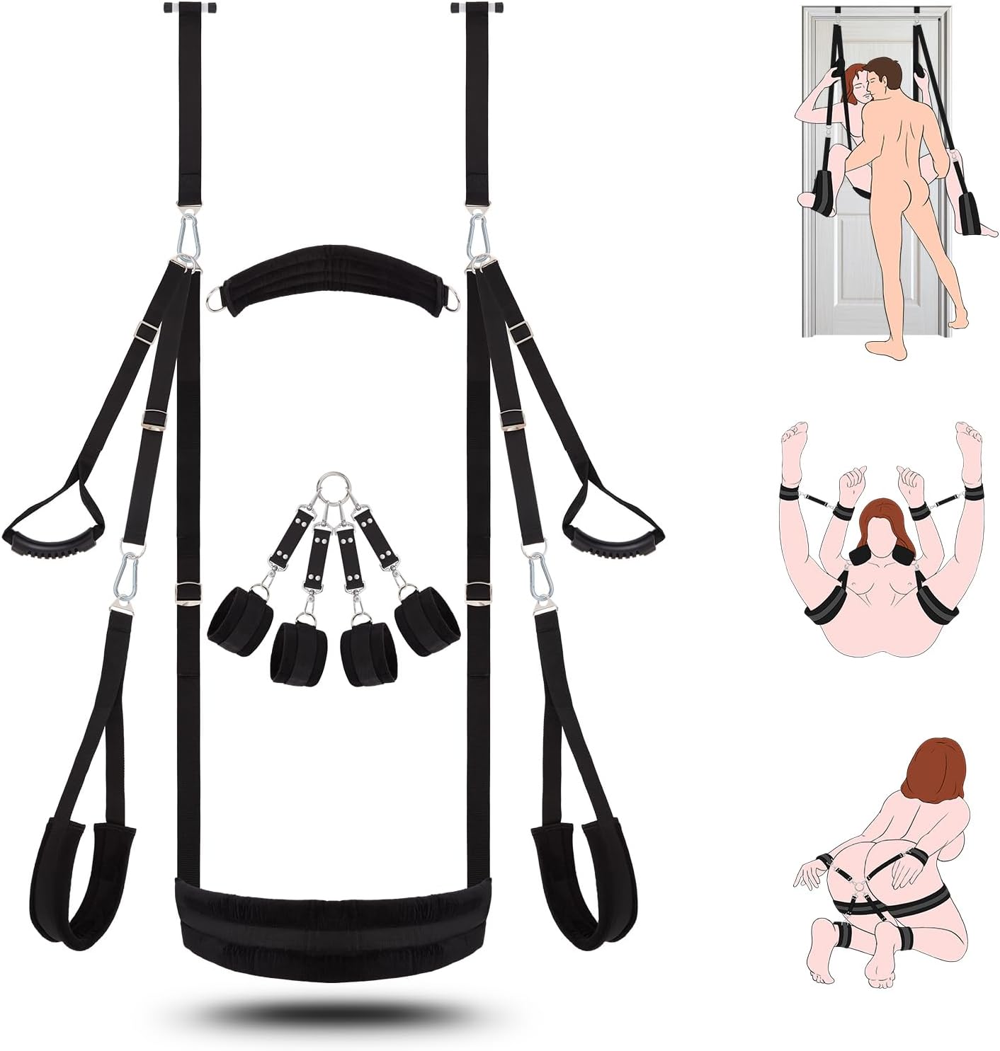 LockLust Premium Door Restraint Sex Swing