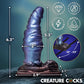 Creature Cocks Lord Neptune Vibrating Silicone Grinder