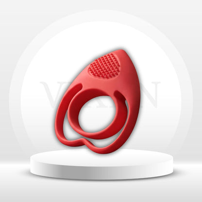 Anillo vibrador para pene LoveLock con estimulador de clítoris