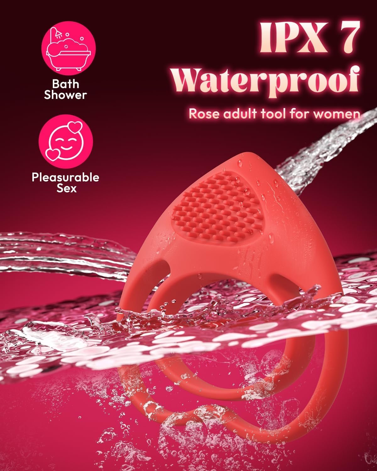 Anillo vibrador para pene LoveLock con estimulador de clítoris