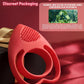 Anillo vibrador para pene LoveLock con estimulador de clítoris