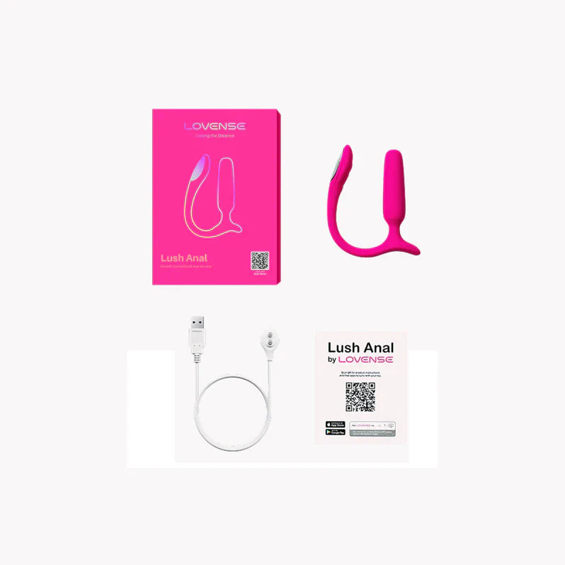 Lovense Lush Anal Pequeño Plug Anal Controlado por App