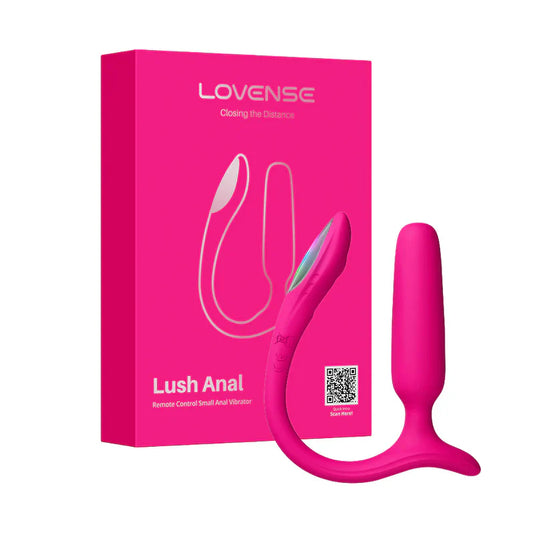 Lovense Lush Anal Small App-Controlled Butt Plug