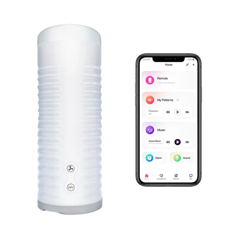 Masturbateur Bluetooth Lovense Max 2 Manchon transparent