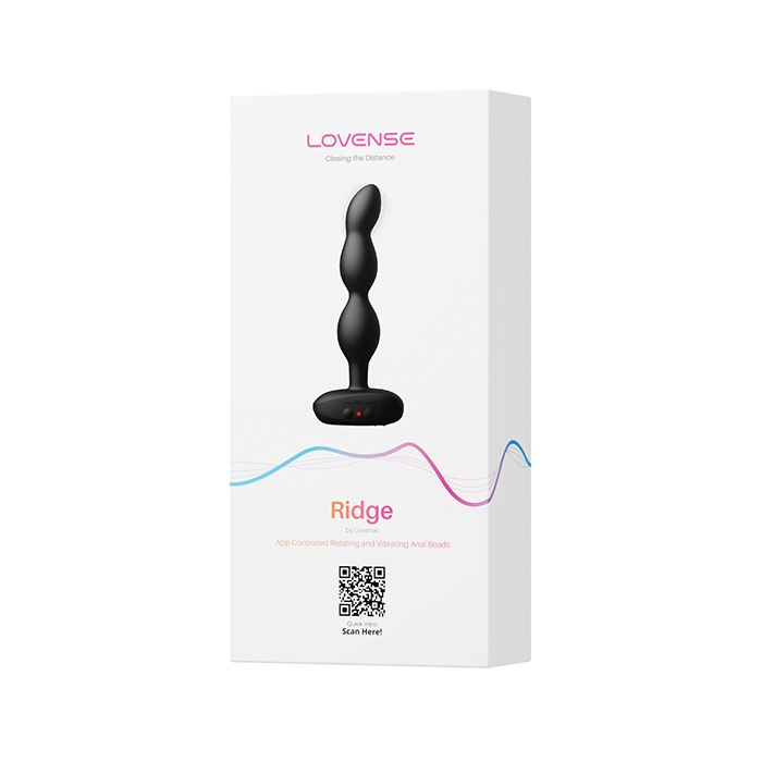 Lovense Ridge Cuentas Anales Vibratorias y Rotatorias