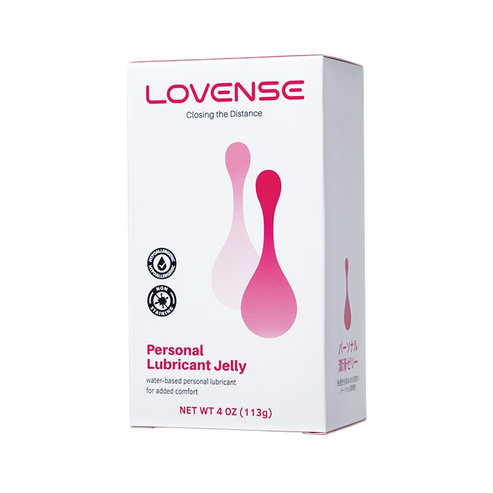 Lubricante Personal Jelly a Base de Agua Natural Lovense 4 oz