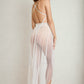 Lace Teddy and Mesh Skirt Set
