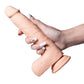Dildo LUIS de silicona con vibración y estimulador de clítoris, controlado por app, de Honey Play Box