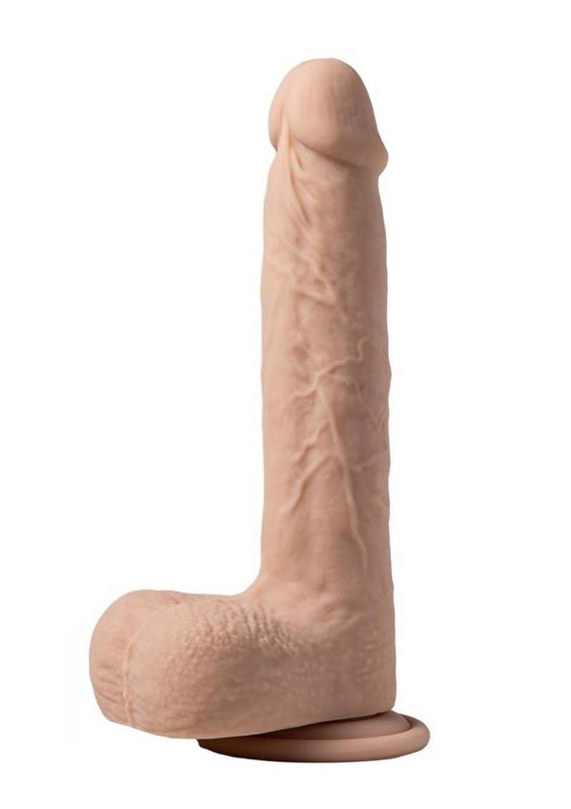 Dildo LUIS de silicona con vibración y estimulador de clítoris, controlado por app, de Honey Play Box