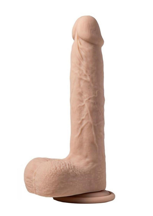 Dildo LUIS de silicona con vibración y estimulador de clítoris, controlado por app, de Honey Play Box