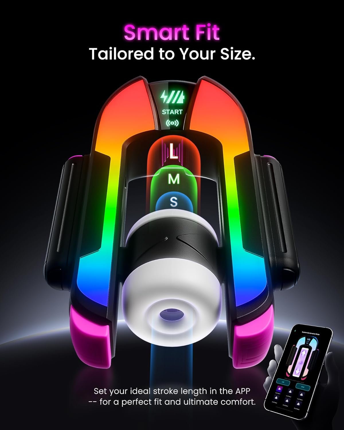 LumaDrive App-Control Male Masturbator Trainer