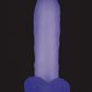 LumiFlex, gode ventouse phosphorescent de 20 cm