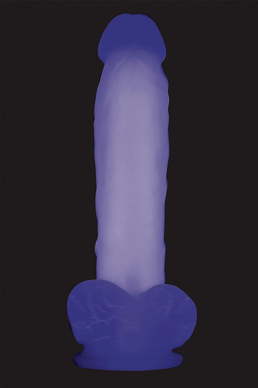 LumiFlex, gode ventouse phosphorescent de 20 cm