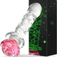 LumiRose Estimulante Perlas Tapon Anal de Vidrio