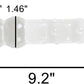 LustSphere XL Baguette de perles anales double face en verre
