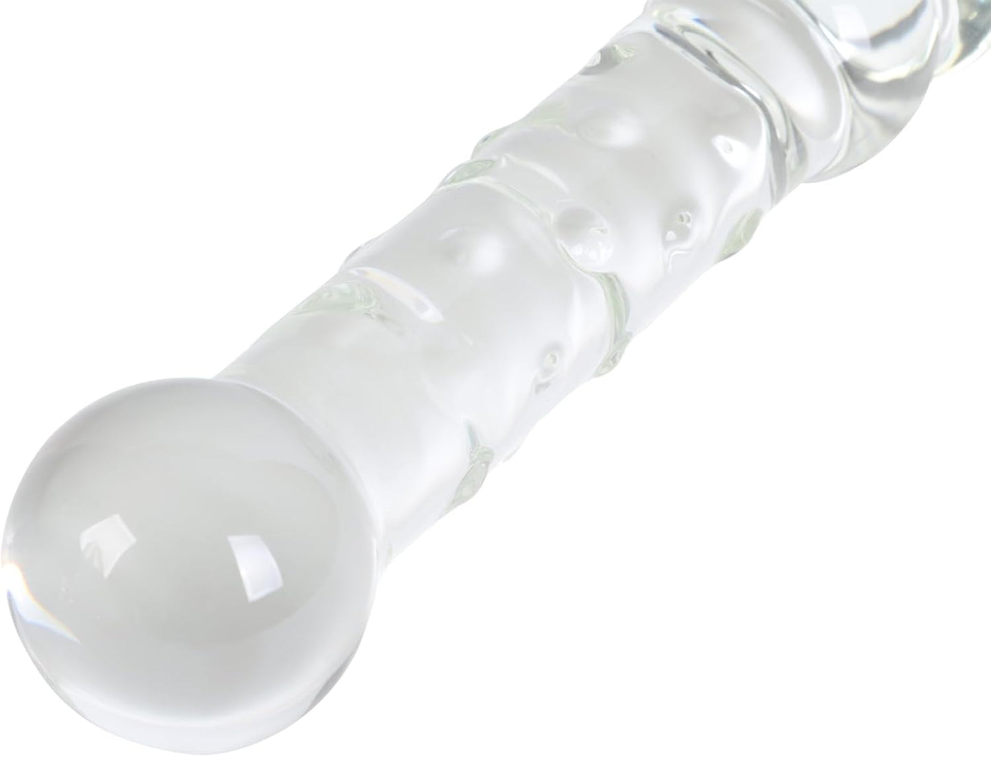 LustSphere XL Baguette de perles anales double face en verre