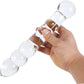 LustSphere XL Baguette de perles anales double face en verre